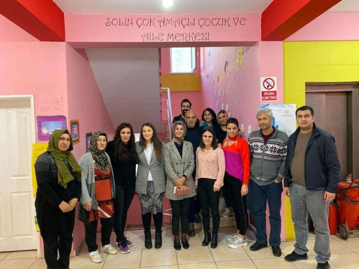 Bağlar&rsquo;da kadın ve &ccedil;ocuk merkezleri denetlendi