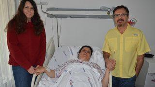 Ömür boyu diyalize mahkum kalacaktı, sağlığına kavuştu