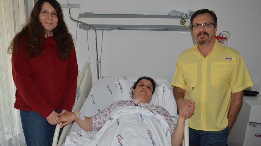 Ömür boyu diyalize mahkum kalacaktı, sağlığına kavuştu