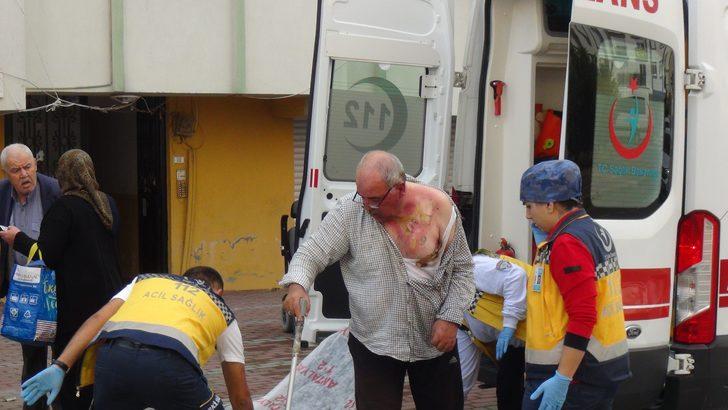 Çakmağı söndürmeden cebine koydu! Az daha canından oluyordu G1