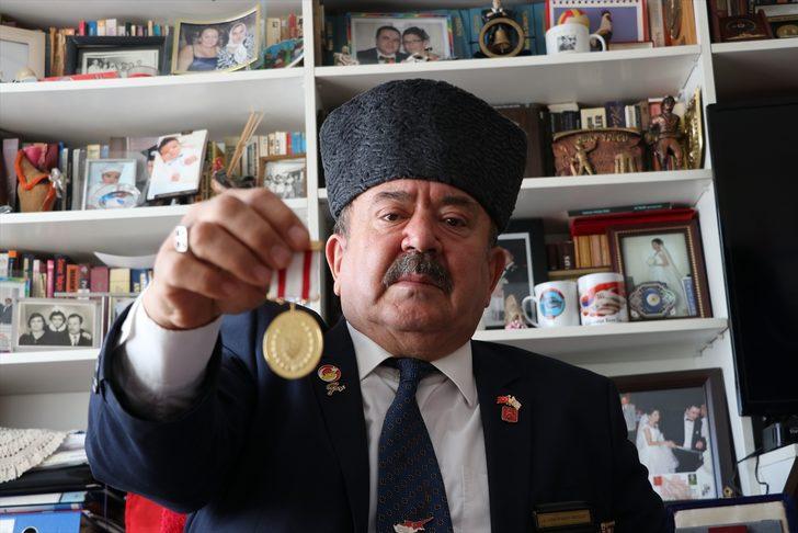 Gazinin yıllar sonra gelen madalya sevinci G1