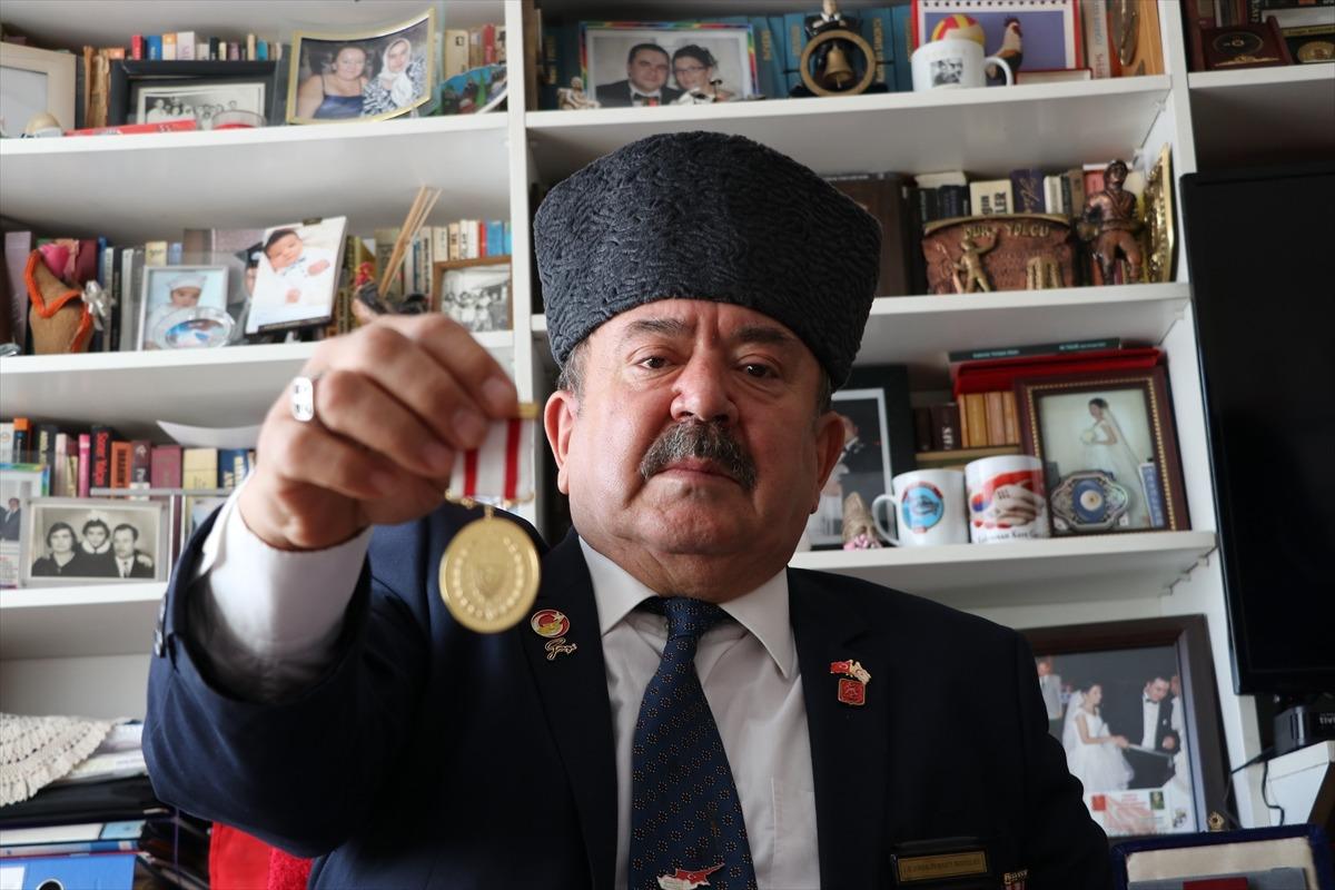 Gazinin yıllar sonra gelen madalya sevinci