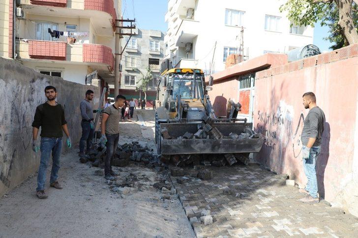 Kaymakam Sinanoğlu üstyapı çalışmalarını inceledi G4