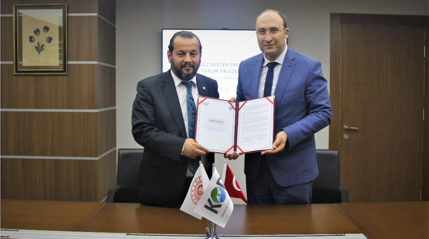 KMÜ’den üreticinin yüzünü güldürecek proje