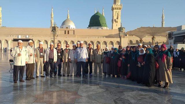 19 Mayıslı umreciler kutsal topraklarda