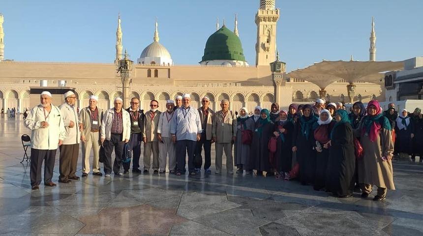 19 Mayıslı umreciler kutsal topraklarda