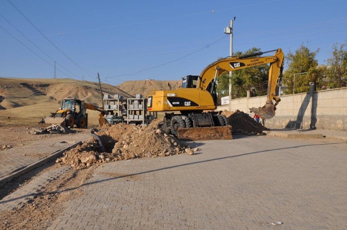 Cizre&rsquo;de i&ccedil;me suyu hattında onarım &ccedil;alışmaları s&uuml;r&uuml;yor