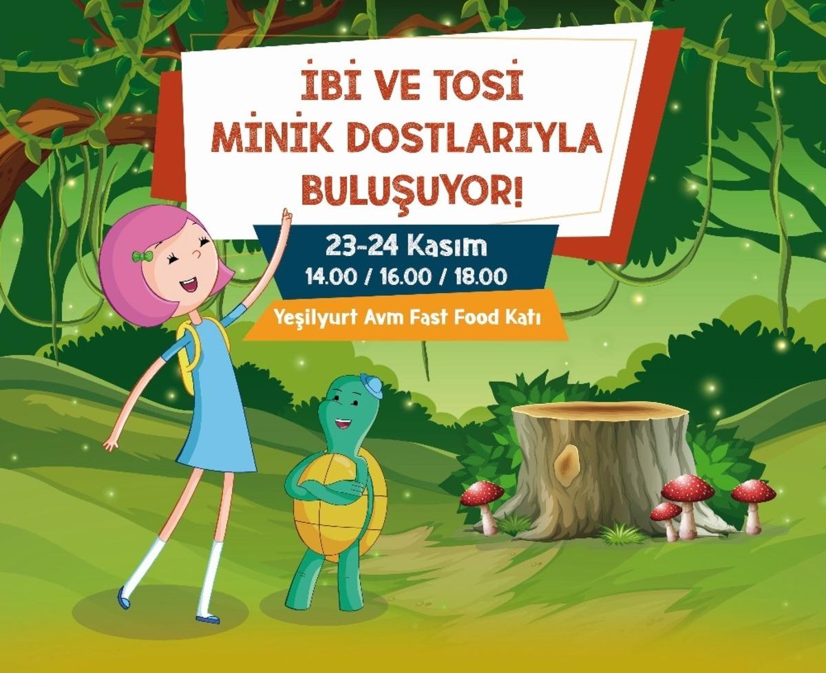 İbi ve Tosi Atakum&rsquo;da miniklerle buluşacak