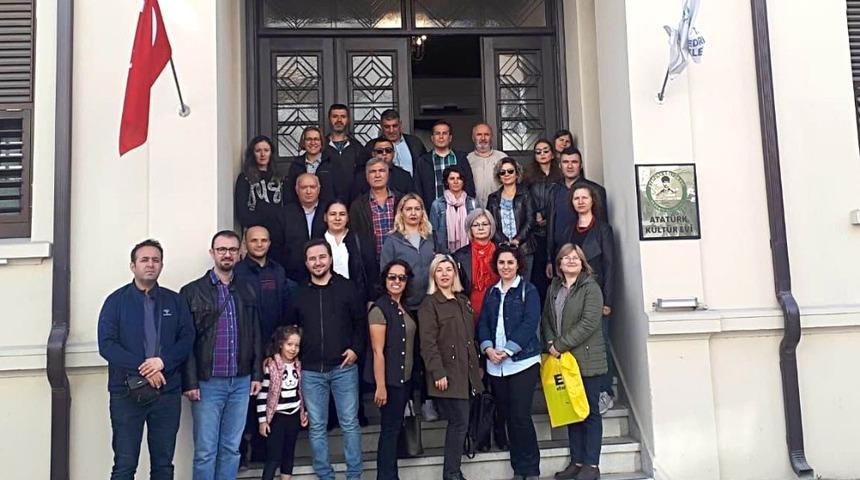 Atat&uuml;rk Evi&rsquo;ni ziyaret ettiler.