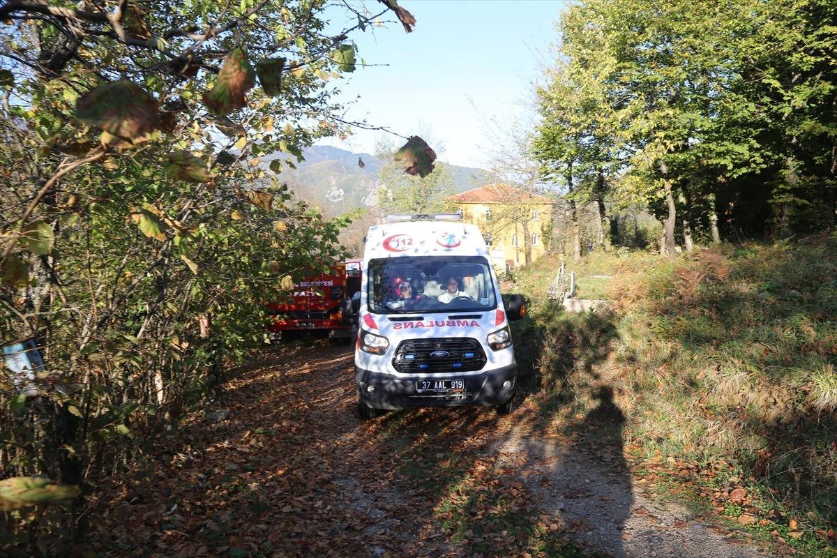 Kastamonu'da iki katlı ahşap evde yangın: 1 yaralı
