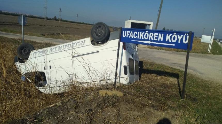 Adana&rsquo;da trafik kazası: 2 yaralı