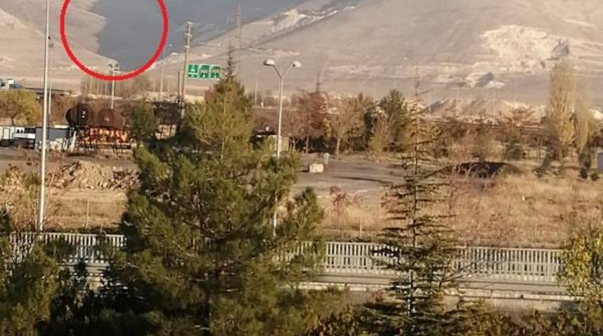 Niğde'de 'miğferli asker' sil&uuml;eti g&ouml;renleri şaşırttı