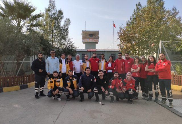 Edirne UMKE ekibi Barış Pınarı Harekatı’ndan döndü