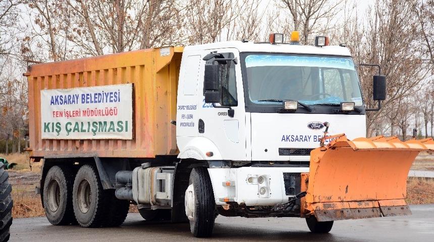 Aksaray Belediyesi kışa hazır