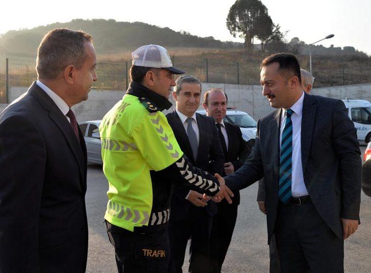 Vali Şentürk’ten, Çevik Kuvvet ve Bölge Trafik Şubesine ziyaret G1