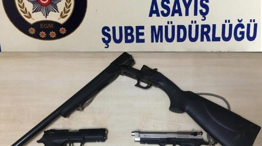 Balıkesir polisinden silah operasyonu