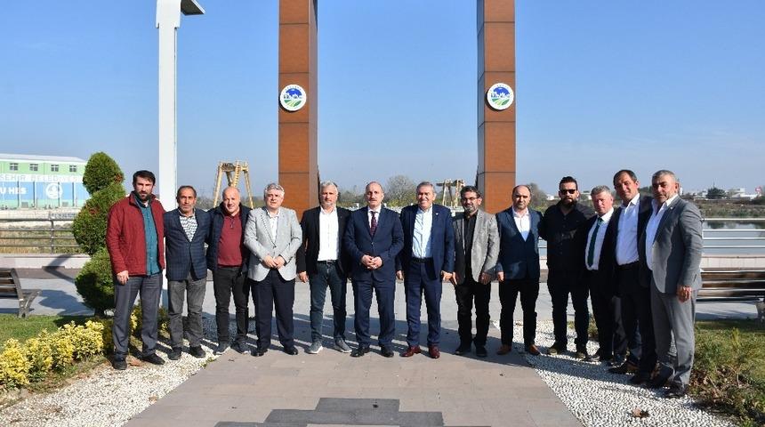 Başkan Kılı&ccedil;, kul&uuml;p y&ouml;neticilerini ağırladı