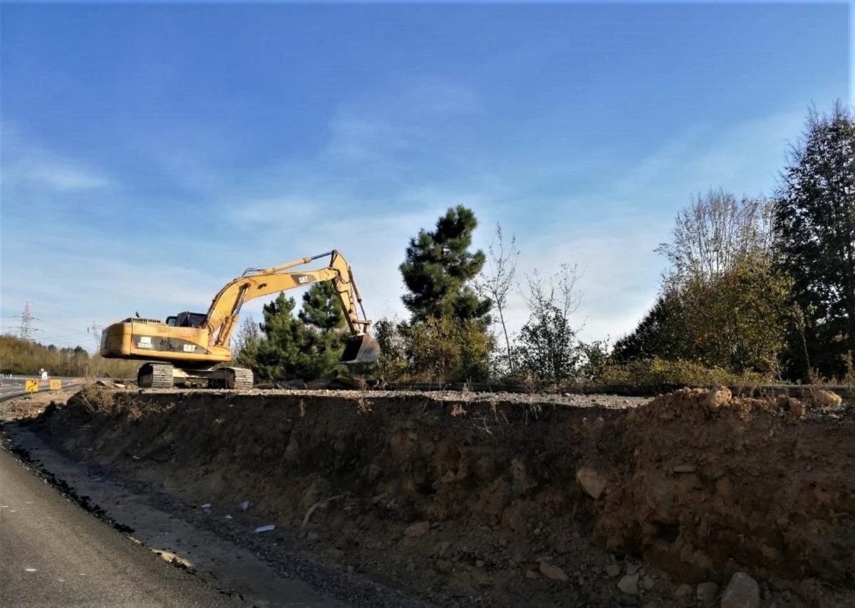 Ereğli-Zonguldak karayolunda &ccedil;alışmalar s&uuml;r&uuml;yor