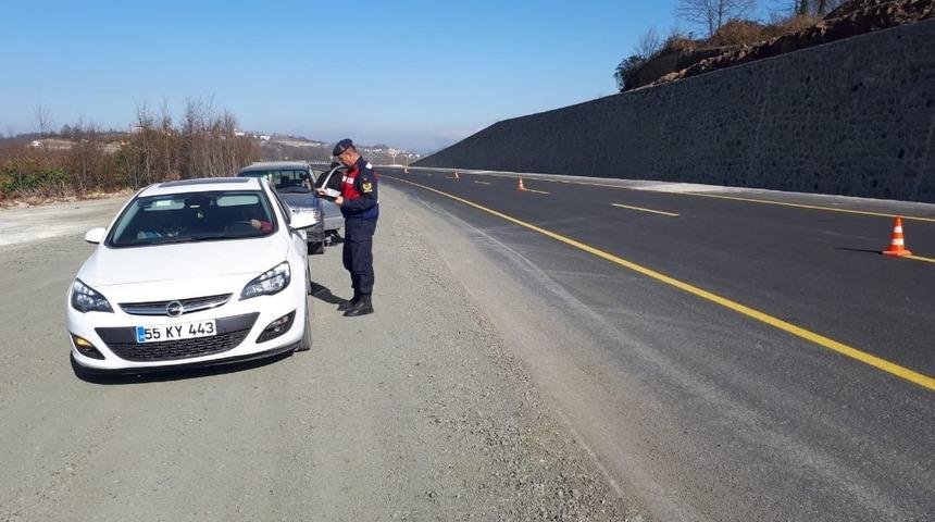 Ordu&rsquo;daki trafik kazalarının yarısı aşırı hızdan