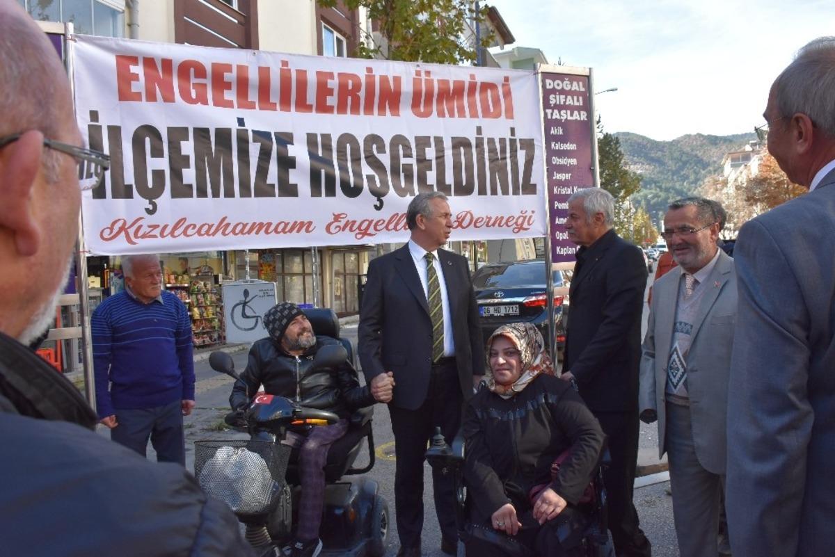 Başkan Yavaş, Kızılcahamam&rsquo;da muhtarlar ile buluştu