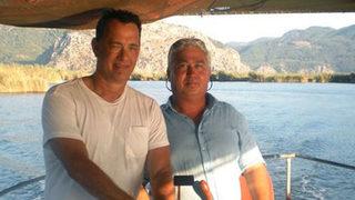 Tom Hanks Ege kıyılarında
