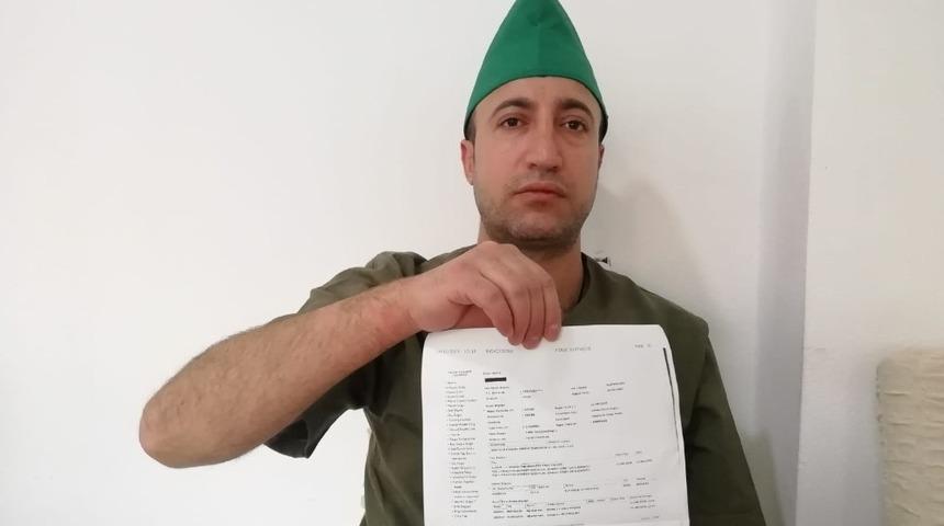 Doktora saldıran şahıs raporlu &ccedil;ıktı