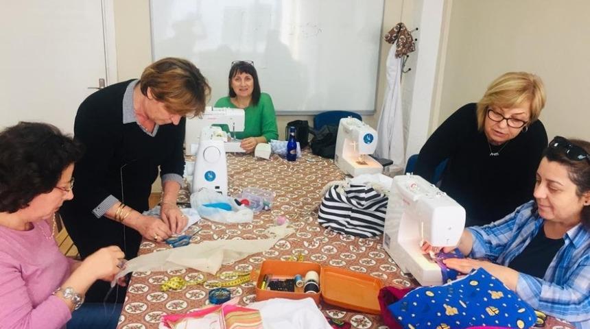 Urlalı kadınlara ekonomik hayatta destek