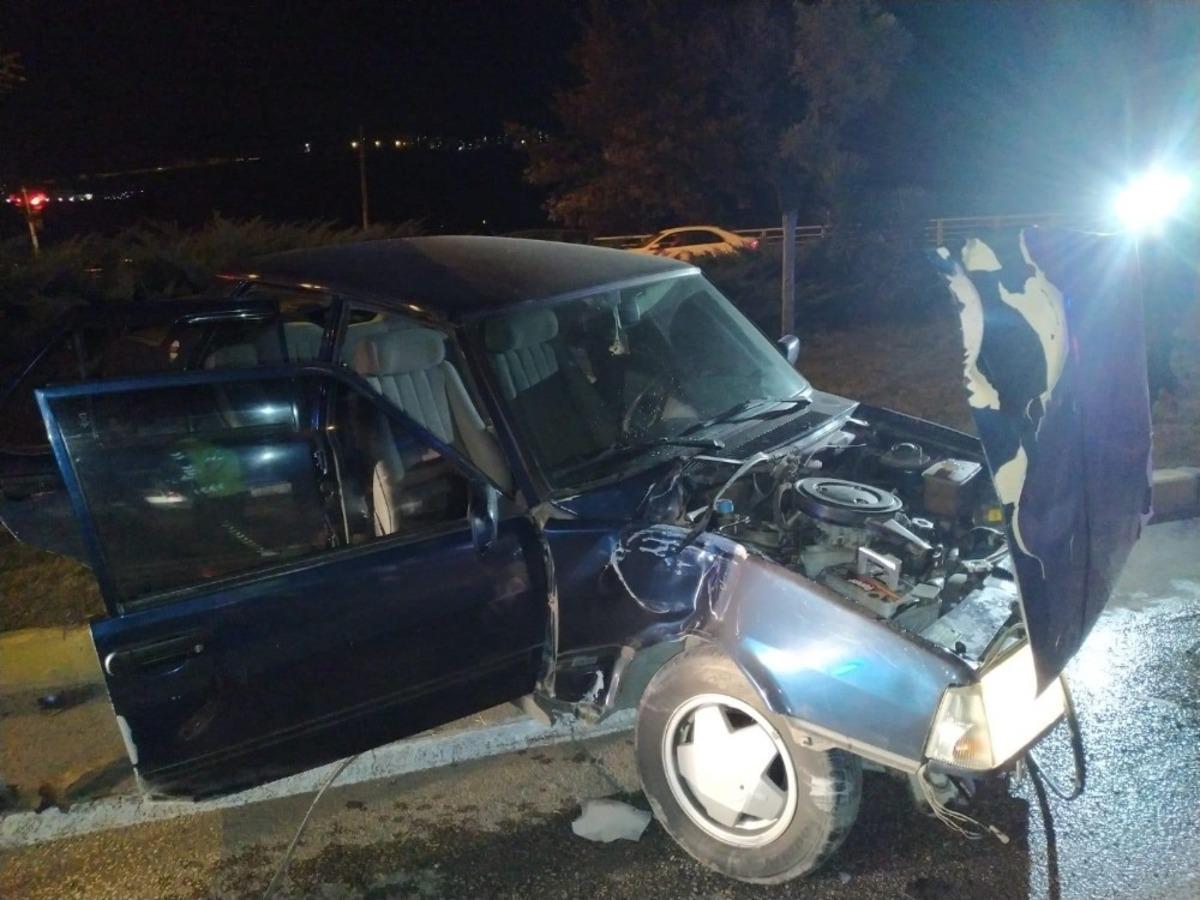 Karab&uuml;k&rsquo;te trafik kazası: 2 yaralı