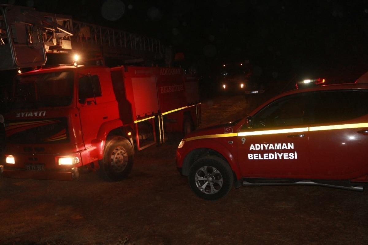 Ormanlık alanda korkutan yangın