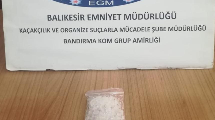 Balıkesir polisi 5 zehir tacirini yakaladı