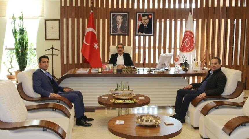 Avanos Kaymakamı &Ouml;ner&rsquo;den Rekt&ouml;r Bağlı&rsquo;ya ziyaret