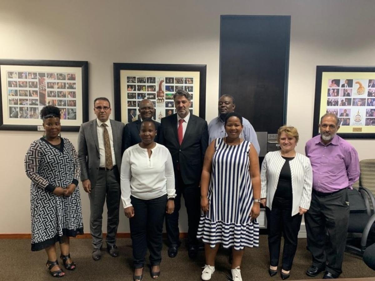 Rekt&ouml;r Polat&rsquo;tan, G&uuml;ney Afrika&rsquo;nın &ouml;nde gelen &uuml;niversitelerine ziyaret