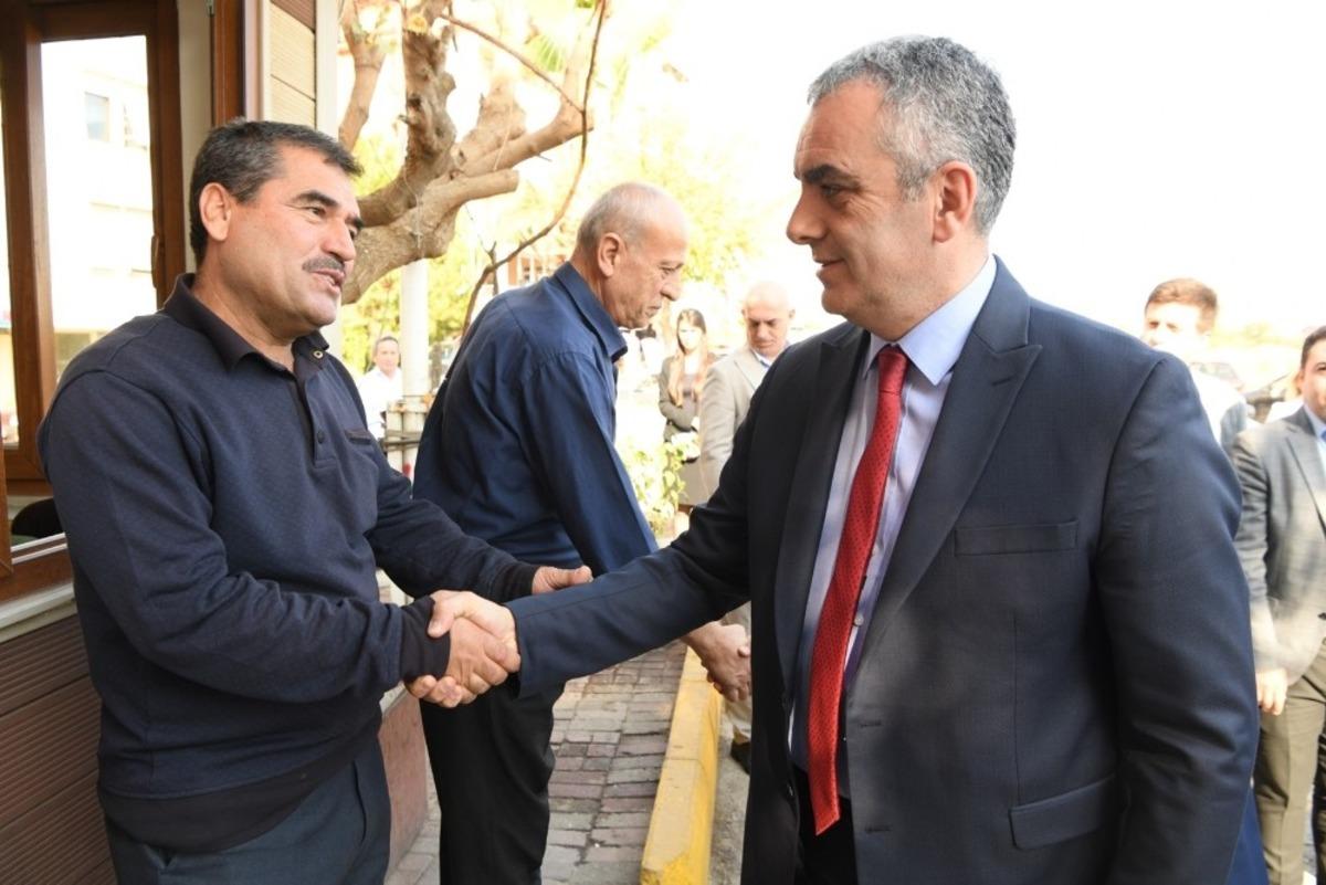 Esen, taksi esnafıyla buluştu