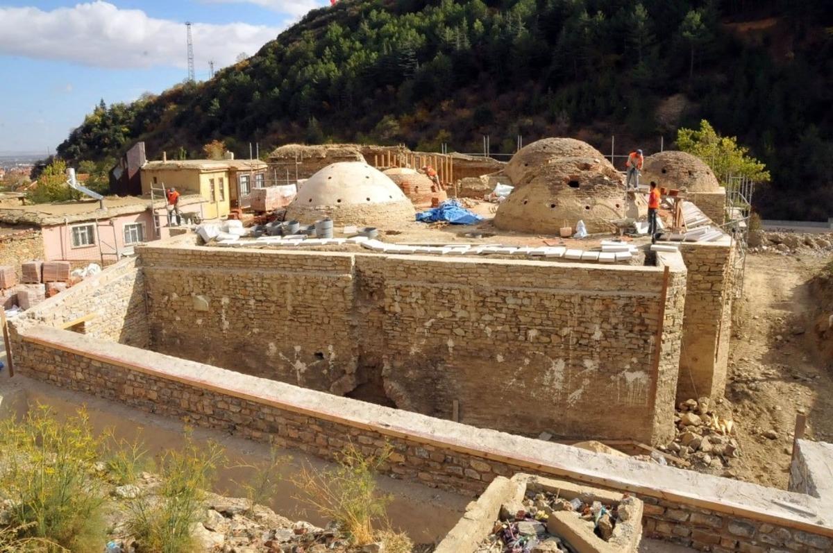 Akşehir&rsquo;de tescilli Yukarı Hamam restore ediliyor