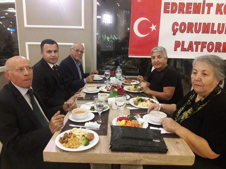 Körfez Çorumlular Platformu 89’ncu kez bir araya geldi G1