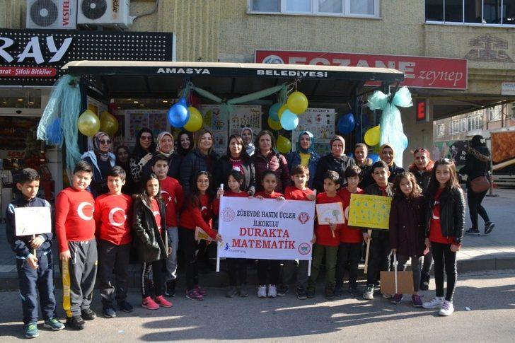 Otobüs durağı matematik sınıfı oldu G5