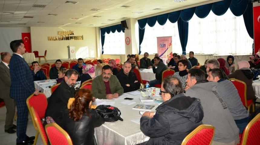 Karab&uuml;k&rsquo;te "Test Hazırlama Teknikleri" kursu