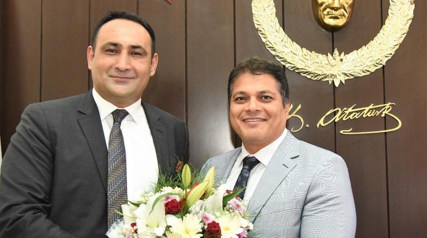 Başkan Yılmaz&rsquo;dan MGC&rsquo;ye tebrik ziyareti