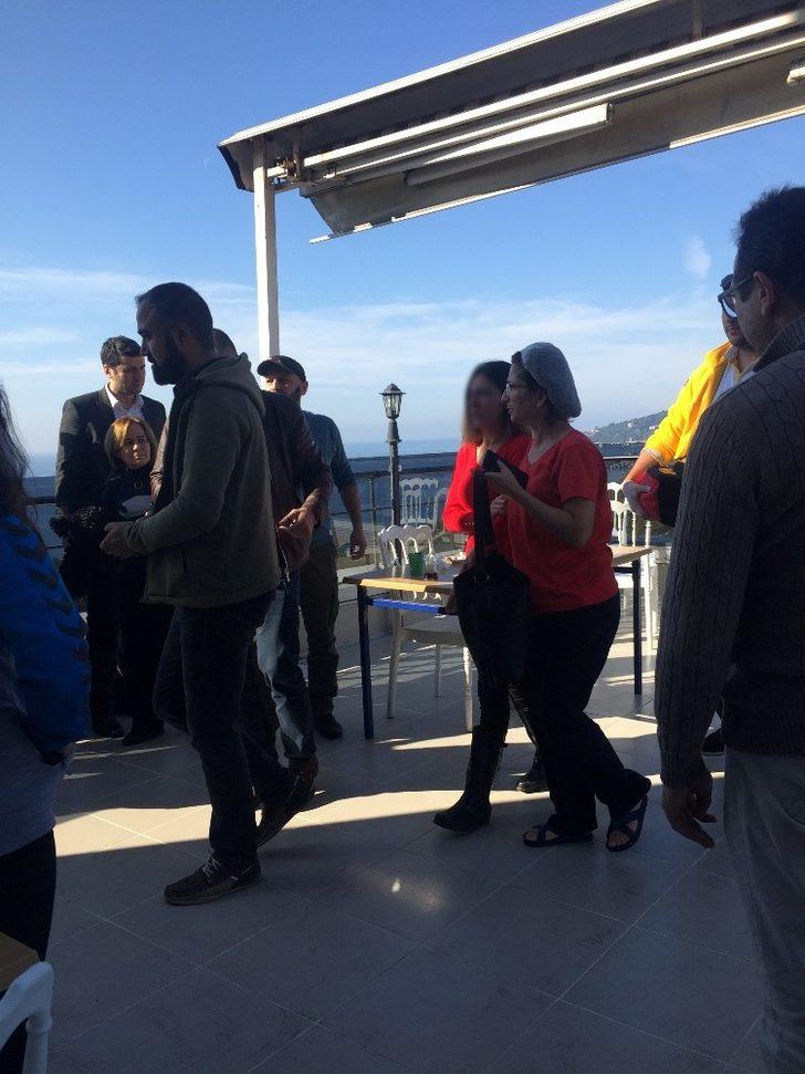 Zonguldak'ta hareketli anlar! Genç kadını son anda vazgeçirdiler G2