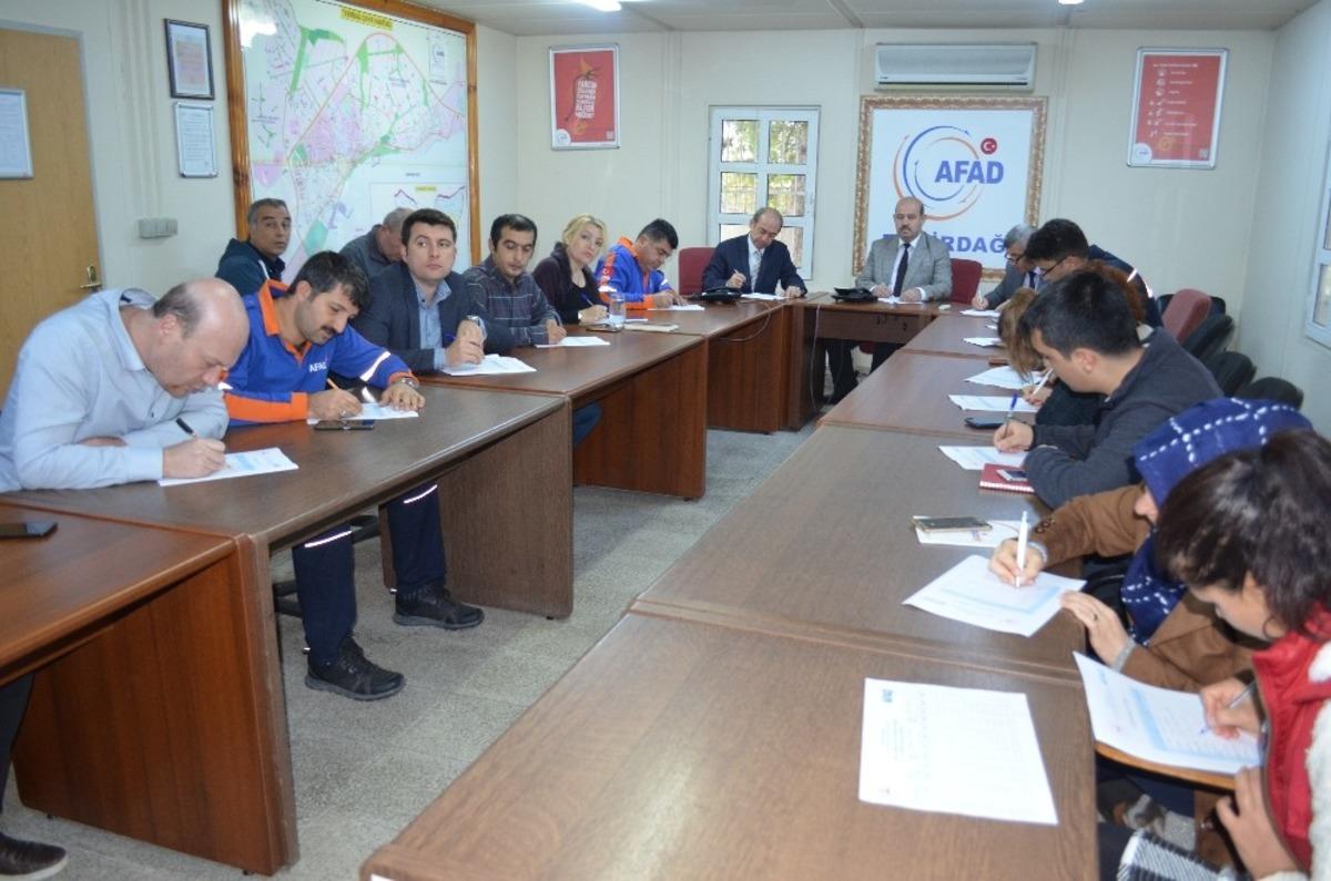 Tekirdağ&rsquo;da KBRN eğitimleri başladı