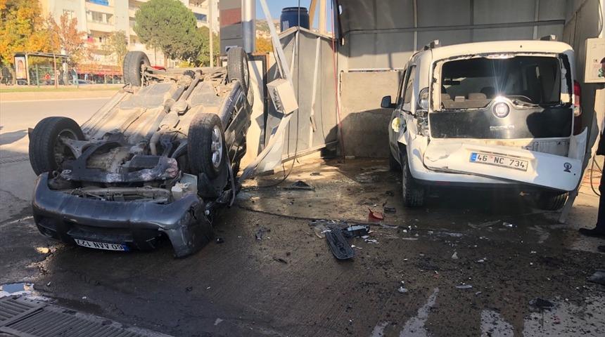 Kahramanmaraş'ta trafik kazası: 3 yaralı