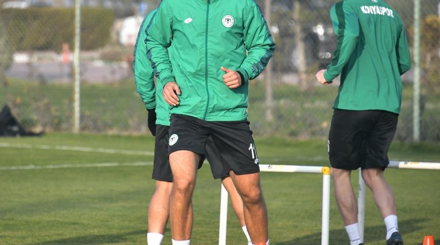 Konyaspor'da Beşiktaş ma&ccedil;ının hazırlıkları s&uuml;r&uuml;yor