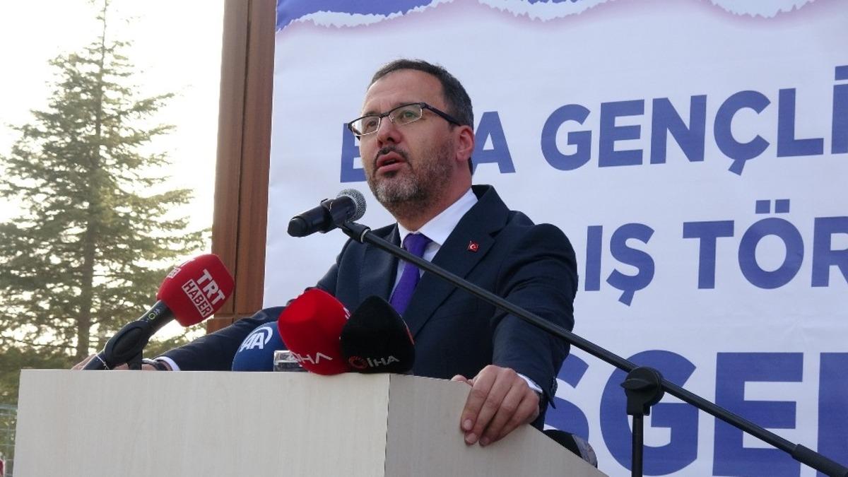 Bakan Kasapoğlu&rsquo;ndan &Ccedil;anakkale&rsquo;ye m&uuml;jde &uuml;st&uuml;ne m&uuml;jde