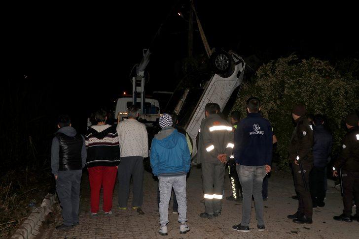 Muğla'da feci kaza! 50 metre sürüklenip kanala devrildi! G4