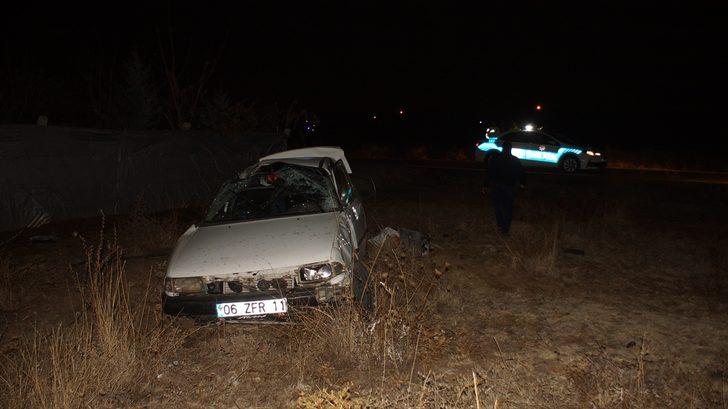 Ankara Çubuk’ta otomobil devrildi: 1 ölü G2