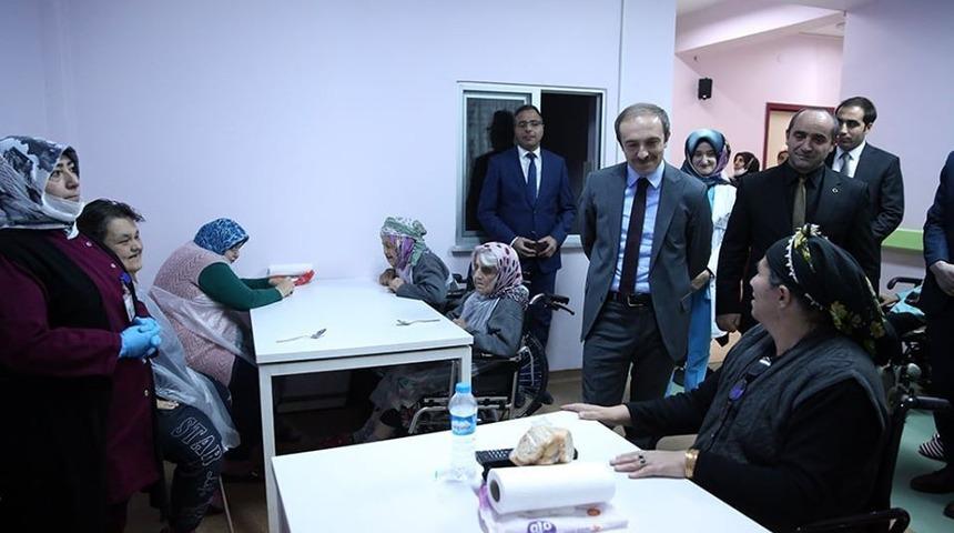 Vali Epcim Engelsiz Yaşam Merkezinde incelemelerde bulundu