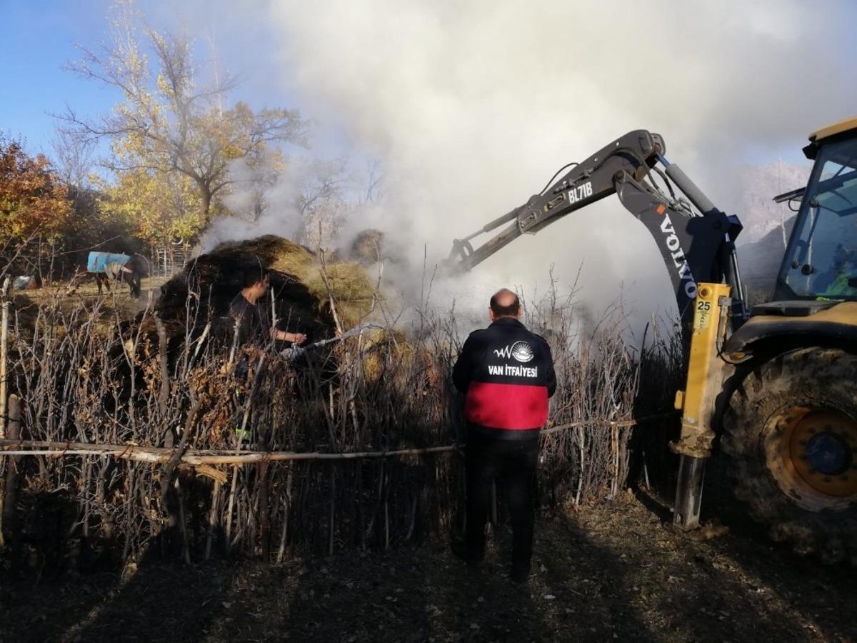 &Ccedil;atak&rsquo;ta ot yangını