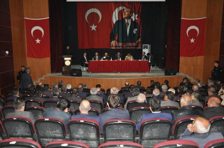 Kaymakam Doğramacı, muhtarlarla bir araya geldi G5