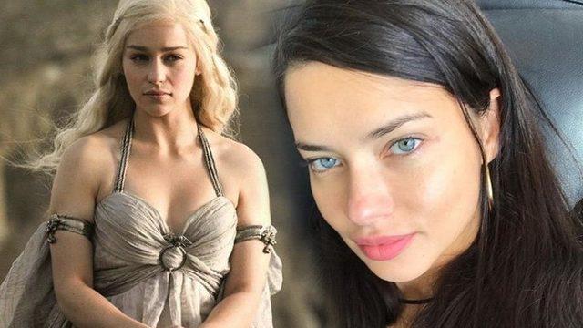Yeni Khaleesi Adriana Lima oldu!