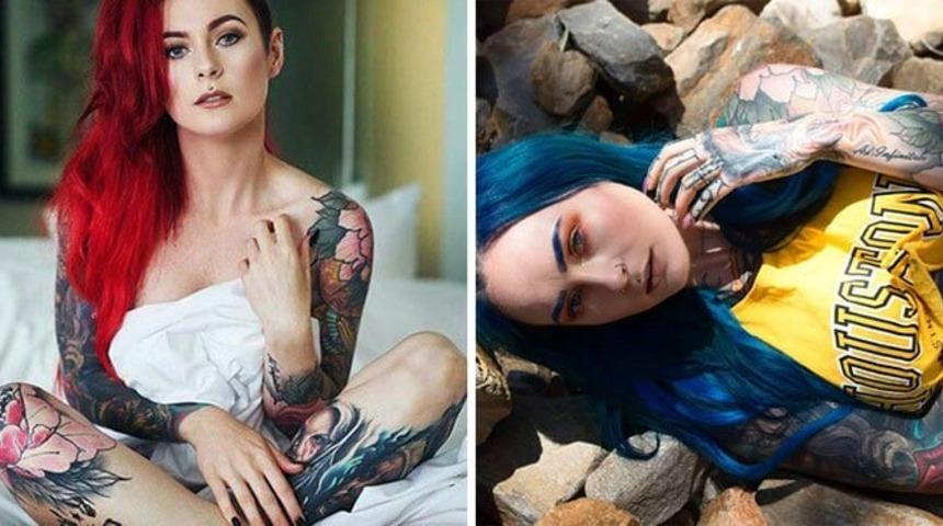 D&uuml;nyanın en renkli doktoru! T&uuml;m v&uuml;cudu d&ouml;vmelerle kaplı